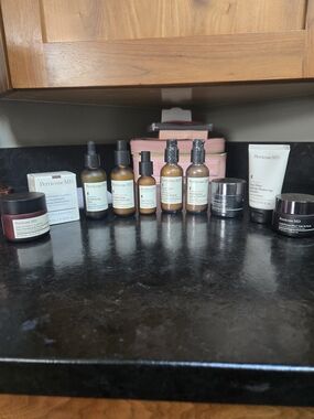Perricone MD Skincare Collection in Brown and White Packaging
